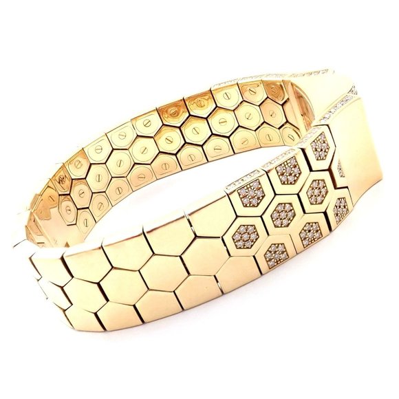 Authentic! Van Cleef & Arpels Ludo Swann 18k Yellow Gold Diamond Watch Papers - Picture 4 of 12